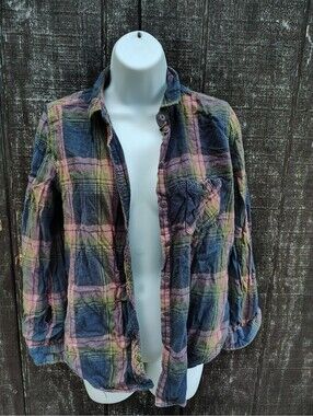 BDG Flannel Button-Down Top